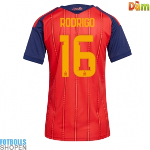 Billiga Spanien Rodri Hernandez #16 Hemmatröja Dam VM 2026 Kortärmad